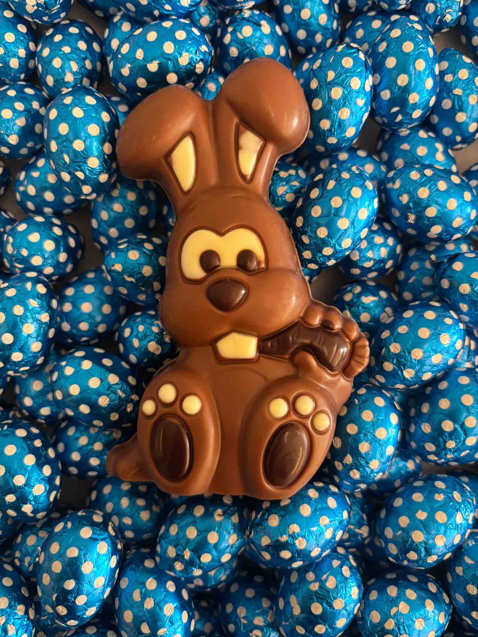 Lapinou et ses oeufs de Pâques - 100 Gr