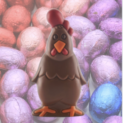 Haddock le Coq et ses oeufs de Pâques - 120 Gr