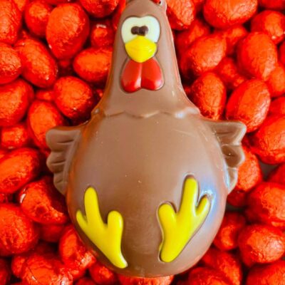 Ginette la poulette et ses oeufs de Pâques - 120 Gr